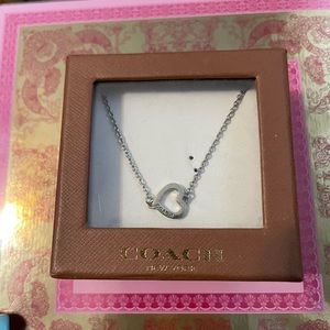 Coach Heart Necklace